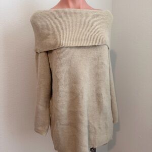 Not Rated Cream Off-Shoulder Mini Dress